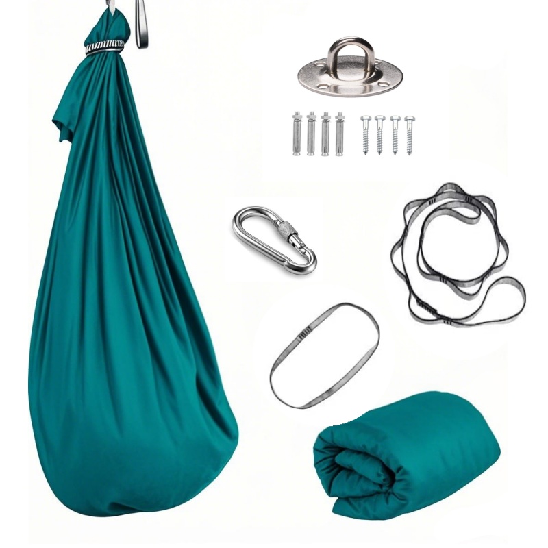 Outdoor Furniture Deals - 1.5*2.8m Elastic Swing Hammock Indoor and