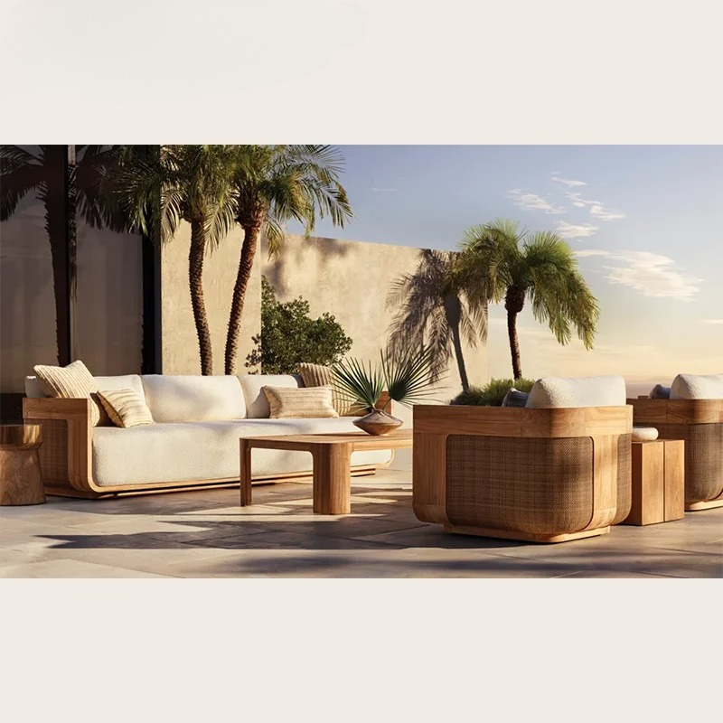 Outdoor Furniture For Pool - Outdoor Teak Sofa Set Garden Furniture