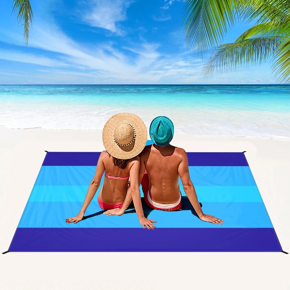 Outdoor Furniture Replacement Fabric - Beach Blanket, Waterproof and Sandproof Large