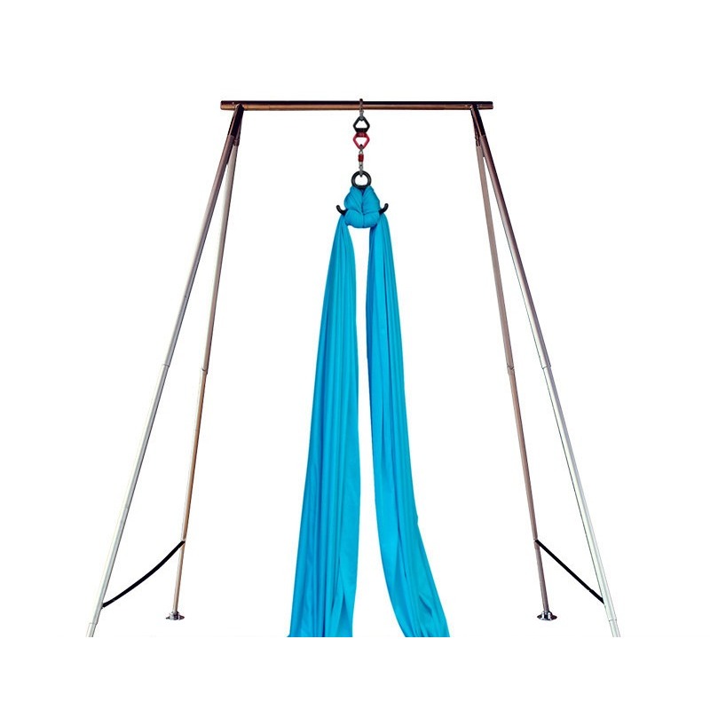 Hammock With Stand - Outdoor Aerial Yoga Hammock Stand Set: