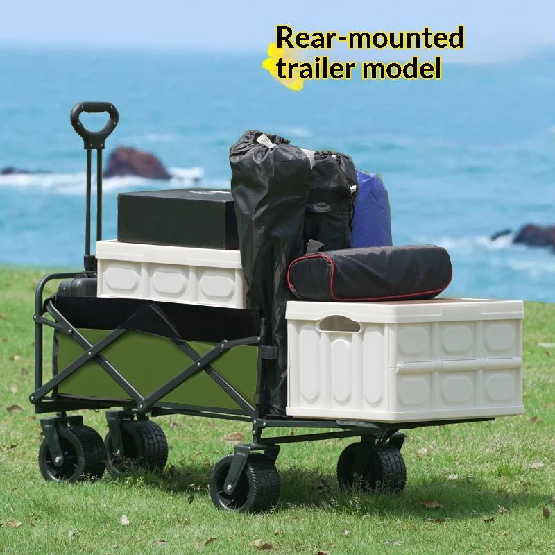 Outdoor Furniture Table - Factory Sale Four Wheel Platform Camping