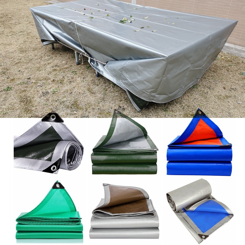 Outdoor Furniture Hdpe - 9Colors PE Tarpaulin Rainproof Canopy Awnings