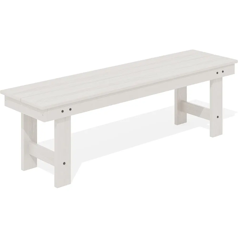 Outdoor Furniture Hdpe - 2-Person Weatherproof HDPE Outdoor Bench, 660