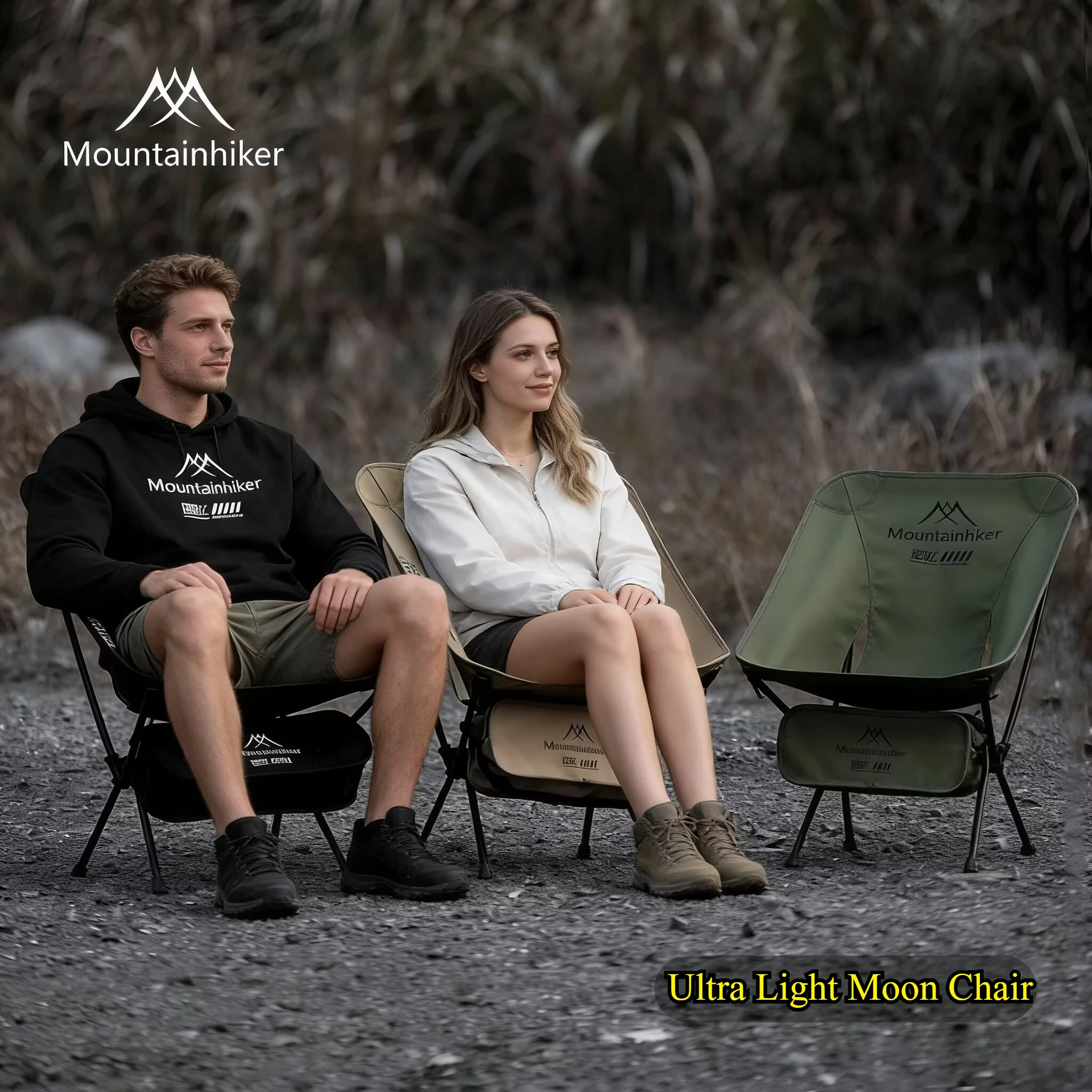 Outdoor Furniture Used - MOUNTAINHIKER Upgrade Ultra Light Moon Chair