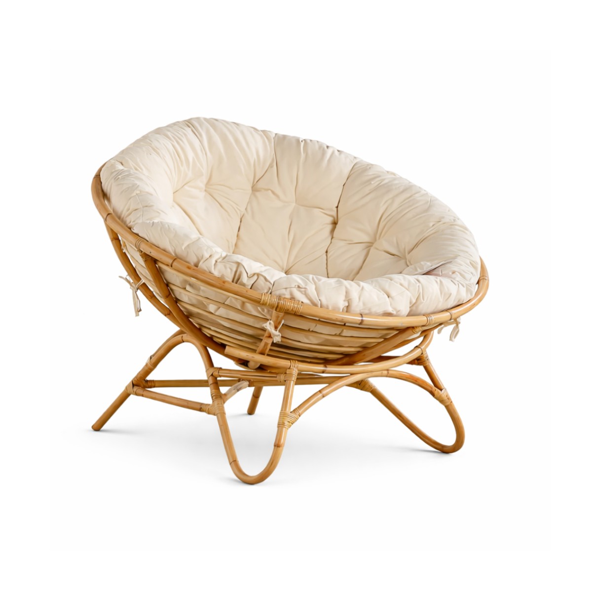 Outdoor Furniture Vietnam - #Bohemian Rattan Papasan Chair Home Furniture