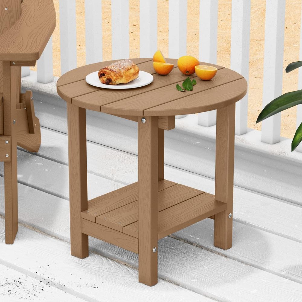 Outdoor 18 Inch Side Table wit - Outdoor Furniture With Storage ulasan dan harga