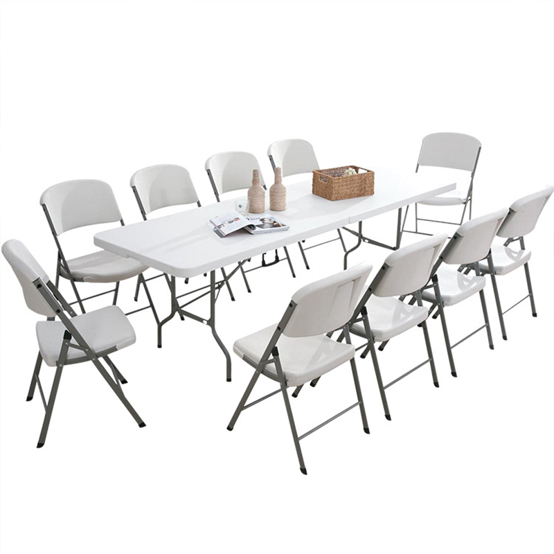6 feet solid steel frame table - Outdoor Furniture Rental For Party ulasan dan harga