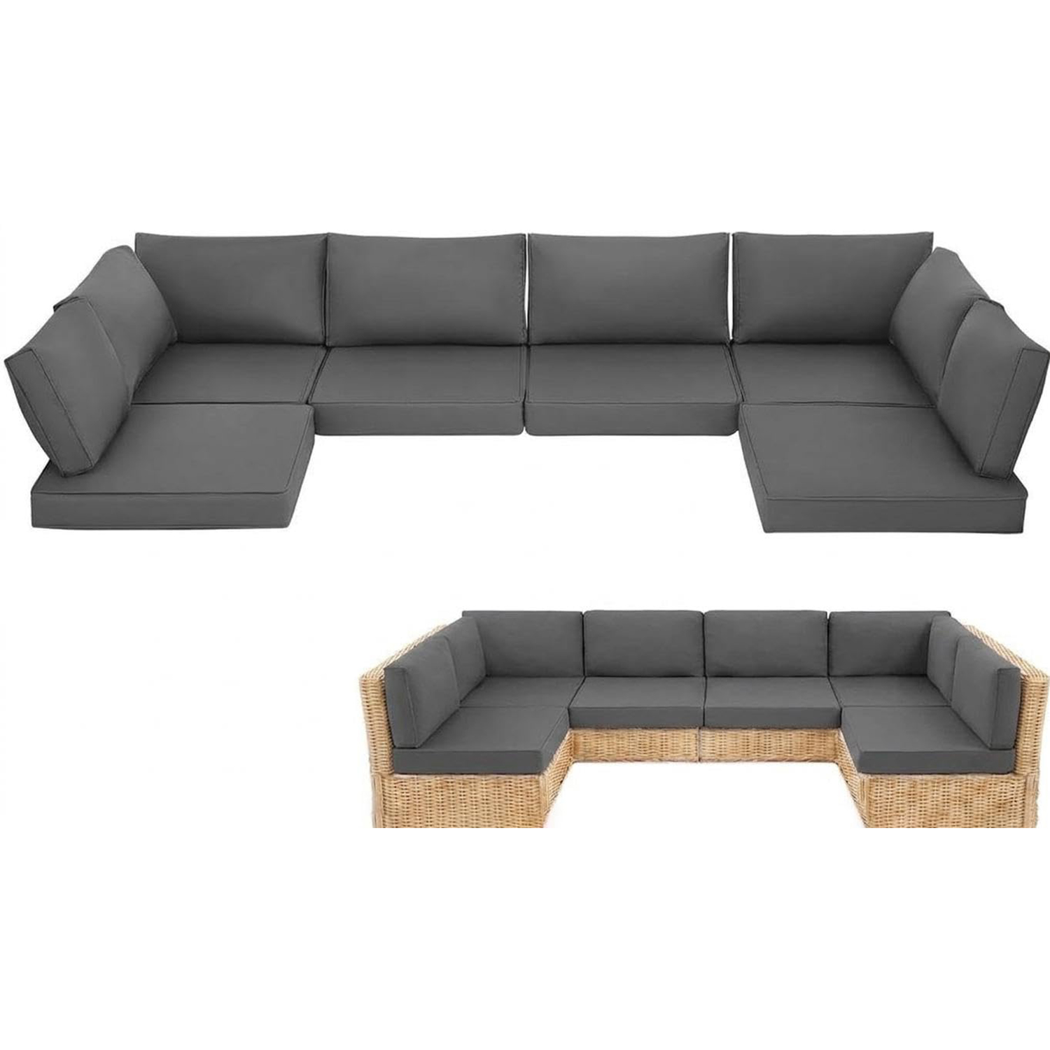14 Piece Outdoor Replacement C - Outdoor Furniture Replacement Fabric ulasan dan harga