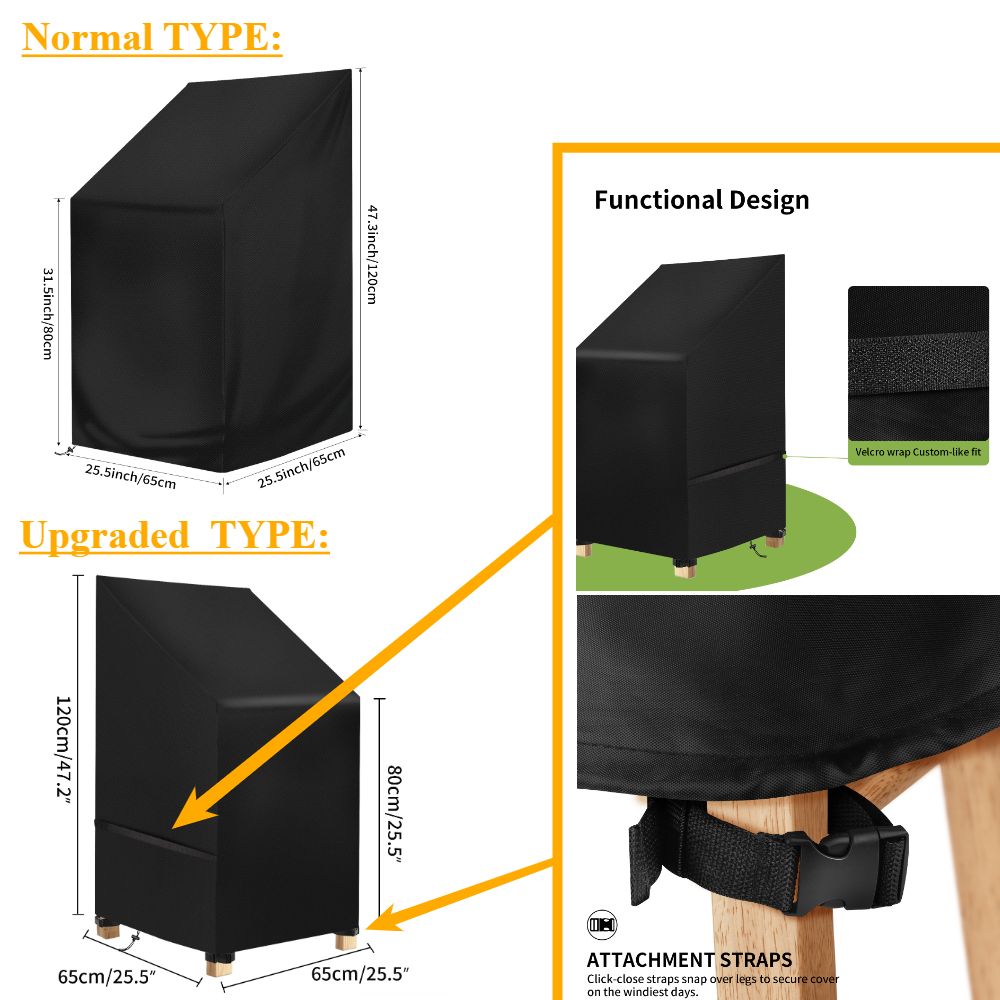 Waterproof Garden Chair Covers - Outdoor Furniture Replacement Fabric ulasan dan harga
