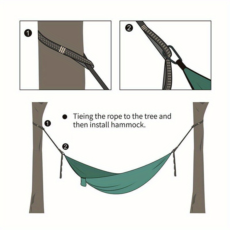 2/4 piece heavy duty climbing  - Hammock With Stand ulasan dan harga