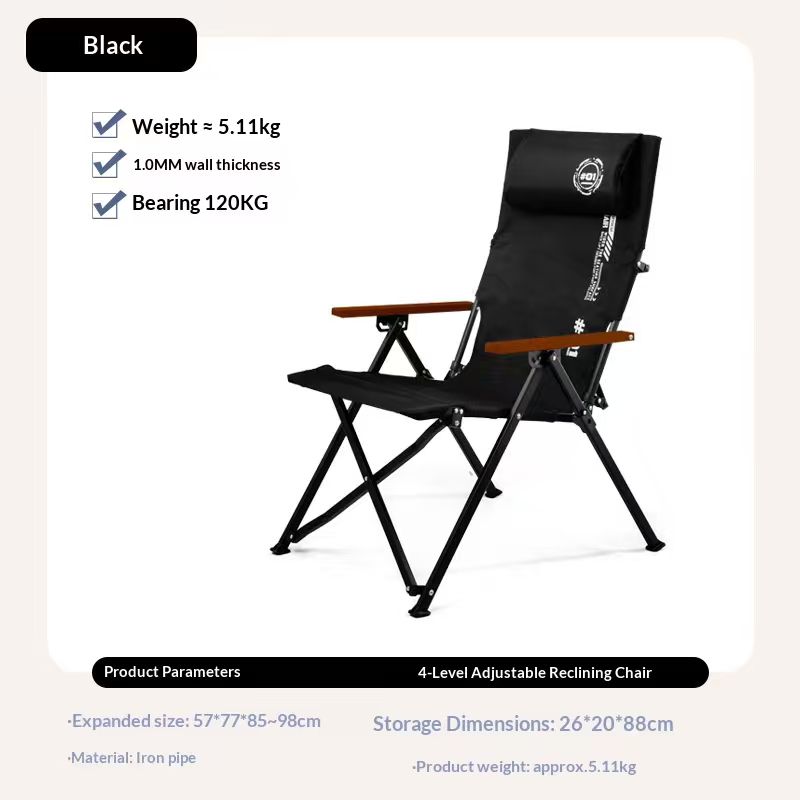 Folding High Back Beach Campin - Outdoor Furniture Used ulasan dan harga