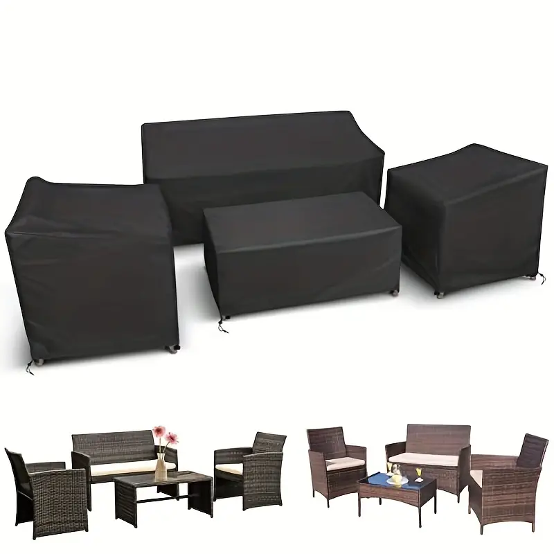 4pcs/Set Patio Furniture Cover - Outdoor Furniture Deals ulasan dan harga