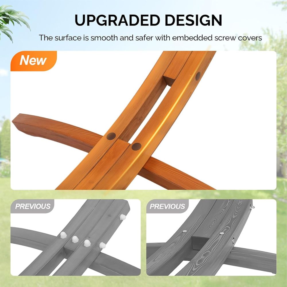 Double Hammock Set with Curved - Hammock With Stand ulasan dan harga
