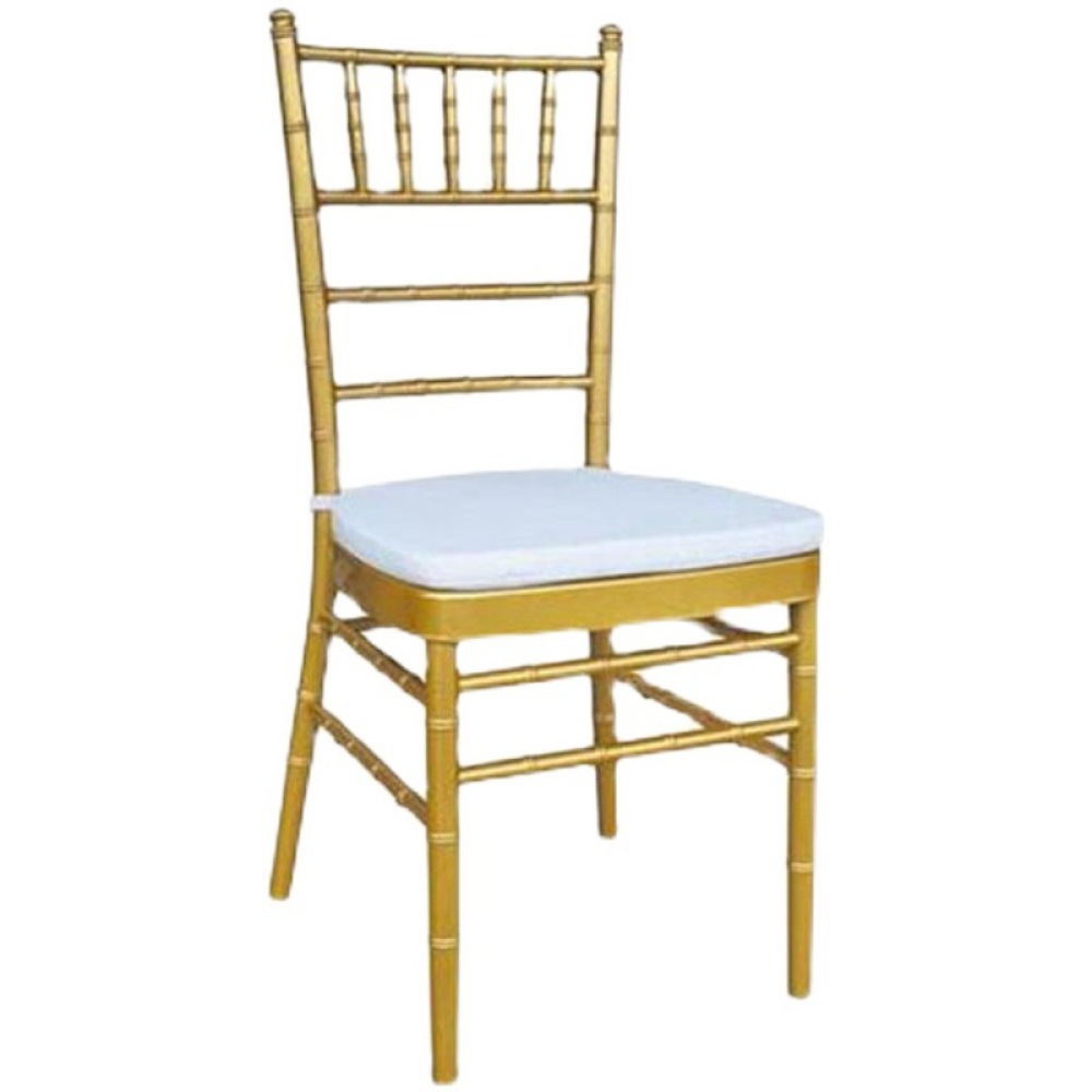 Elegant Gold Bamboo Chair Alum - Outdoor Furniture Rental For Party ulasan dan harga