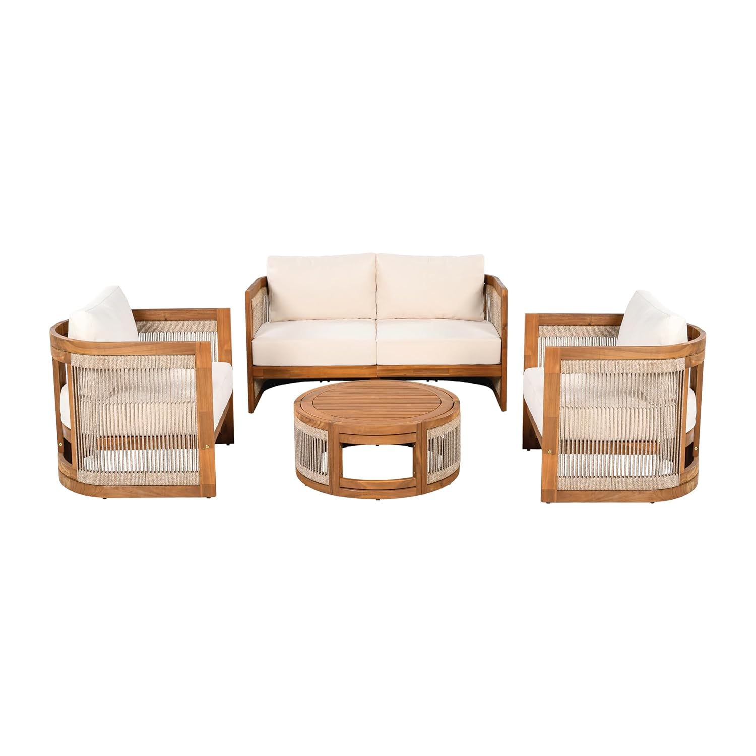 4-Piece Patio Conversation Set - Outdoor Furniture Deals ulasan dan harga