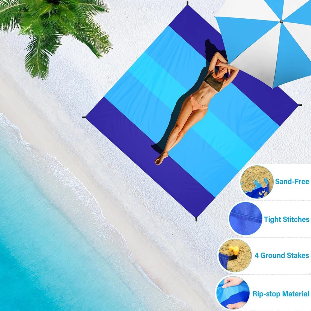 Beach Blanket, Waterproof and  - Outdoor Furniture Replacement Fabric ulasan dan harga