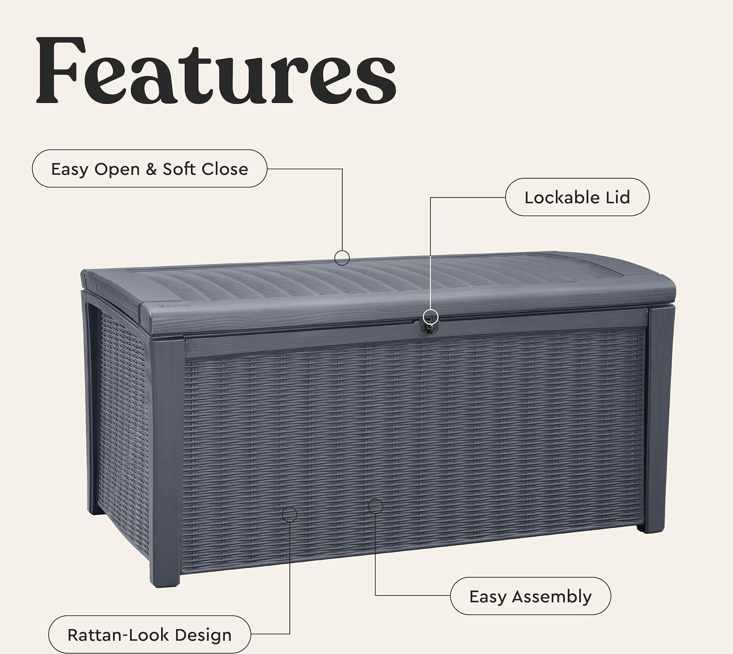 110 Gallon Outdoor Storage Dec - Outdoor Furniture For Pool ulasan dan harga