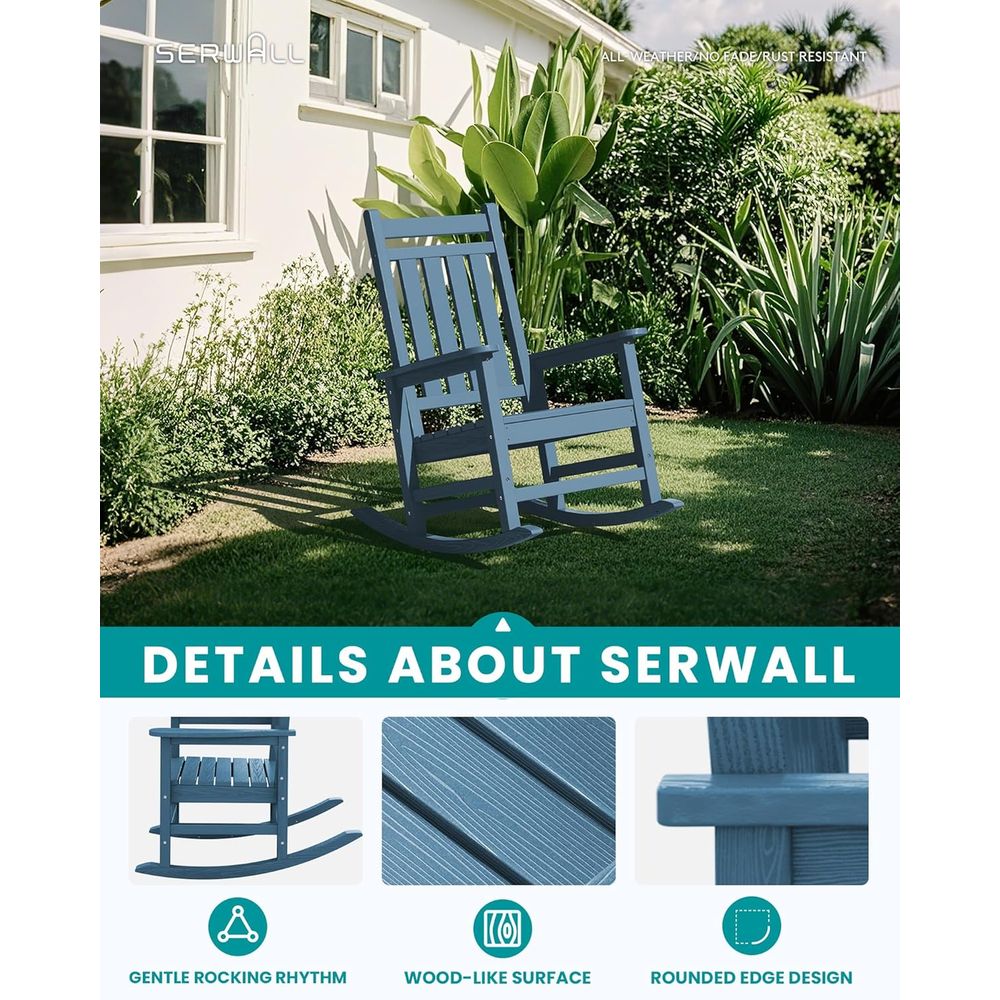 Set of 2 Oversized HDPE Outdoo - Outdoor Furniture Hdpe ulasan dan harga