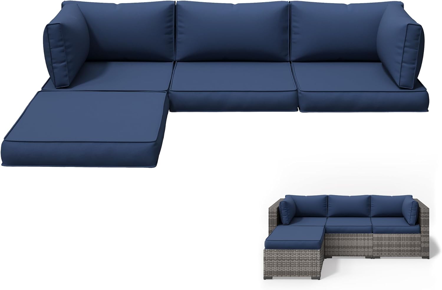 Outdoor Patio Sectional Furnit - Outdoor Furniture Replacement Fabric ulasan dan harga
