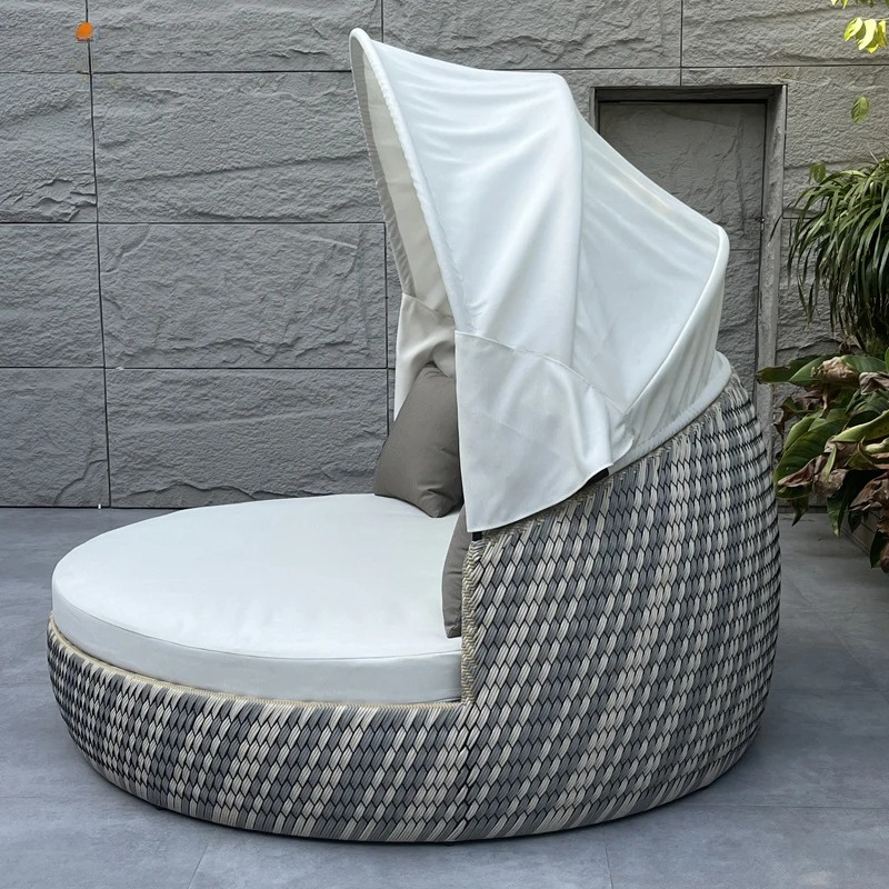 Daybed,Anti-UV Rustproof Round - Outdoor Furniture For Pool ulasan dan harga