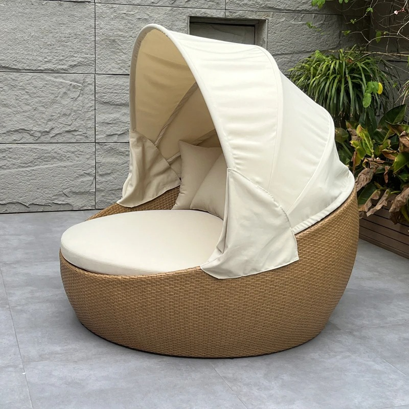 Daybed,Anti-UV Rustproof Round - Outdoor Furniture For Pool ulasan dan harga
