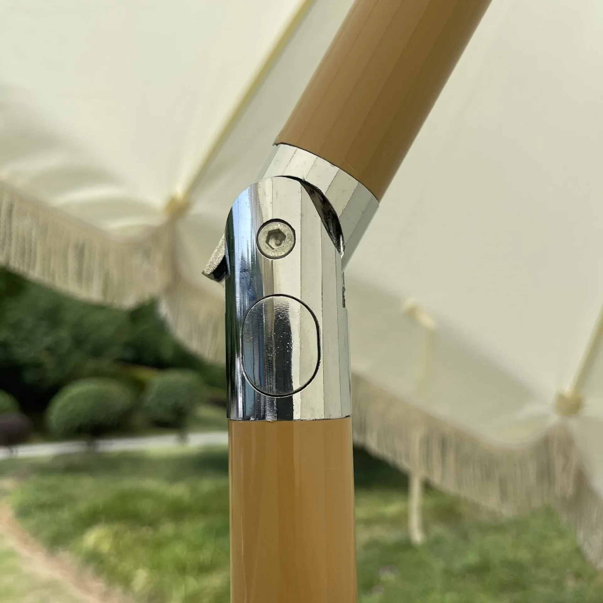 Outdoor Beach Fringe Umbrella  - Outdoor Furniture On Sale ulasan dan harga