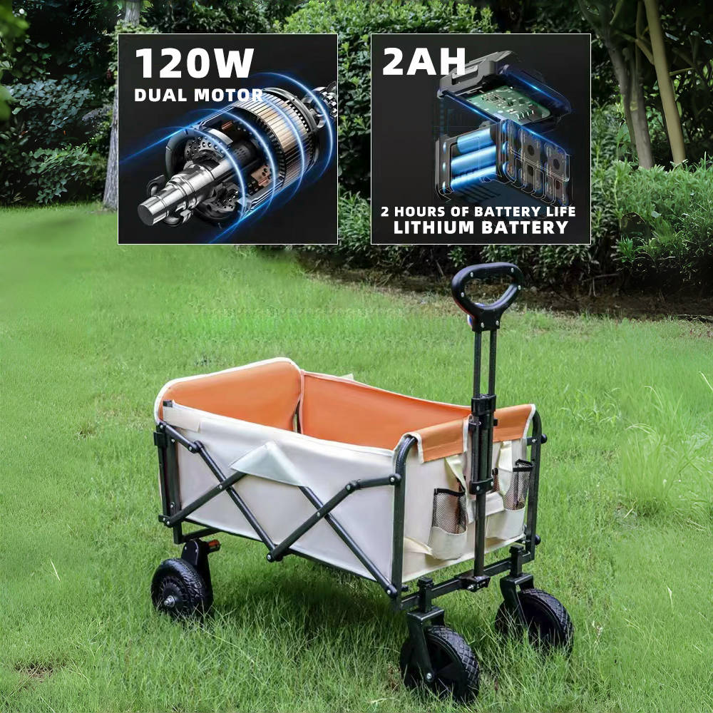 Electric Camping Wagon Cart Fo - Outdoor Furniture Table ulasan dan harga