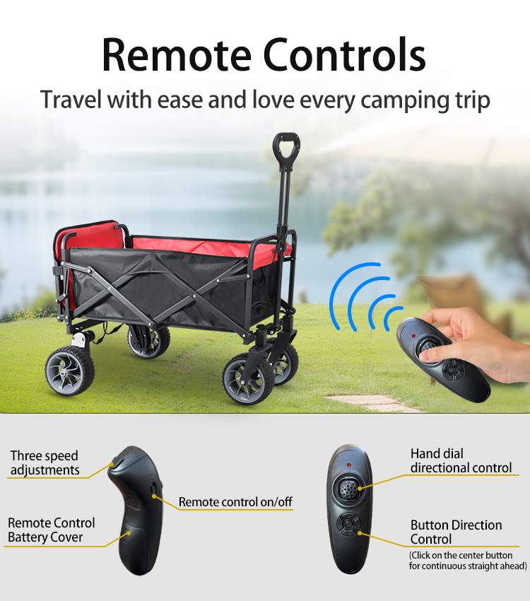 Electric Camping Wagon Cart Fo - Outdoor Furniture Table ulasan dan harga