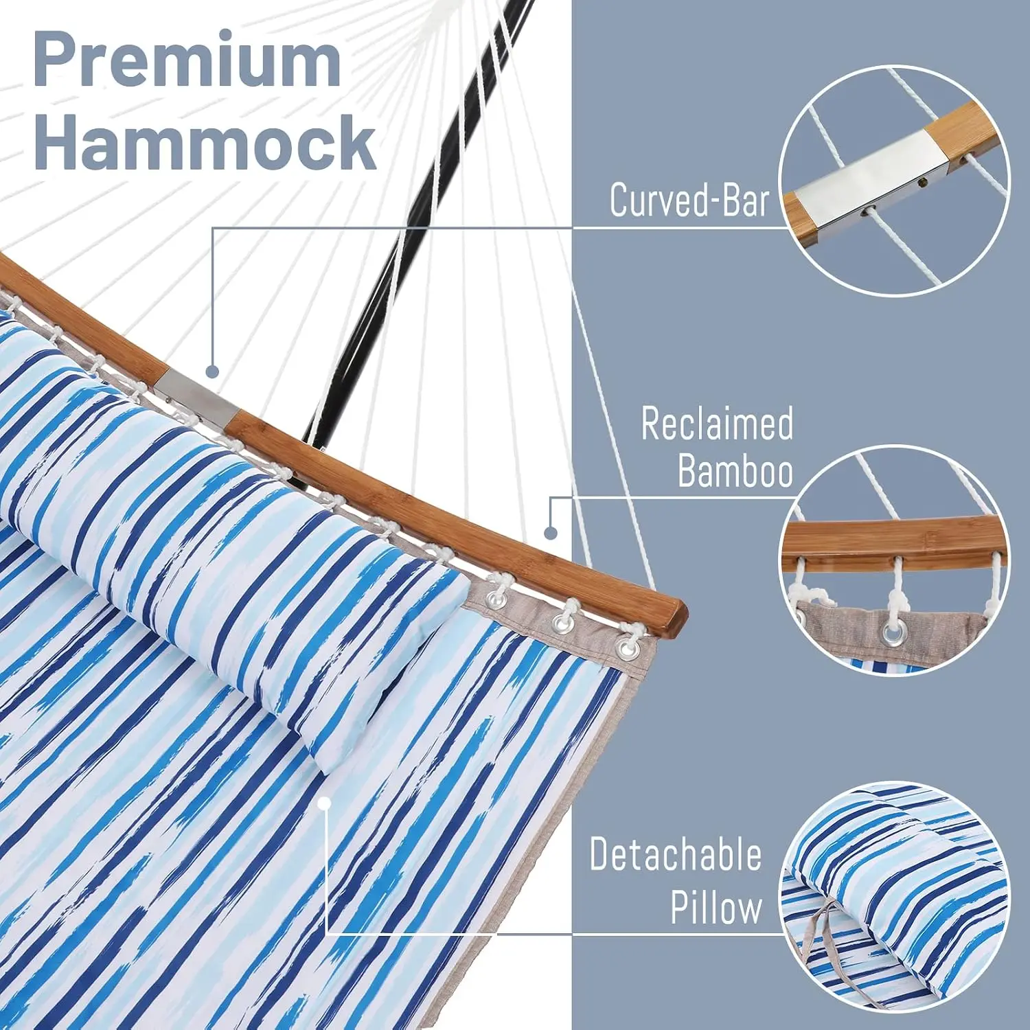 Hammock with Stand and 13FT Ou - Hammock With Stand ulasan dan harga