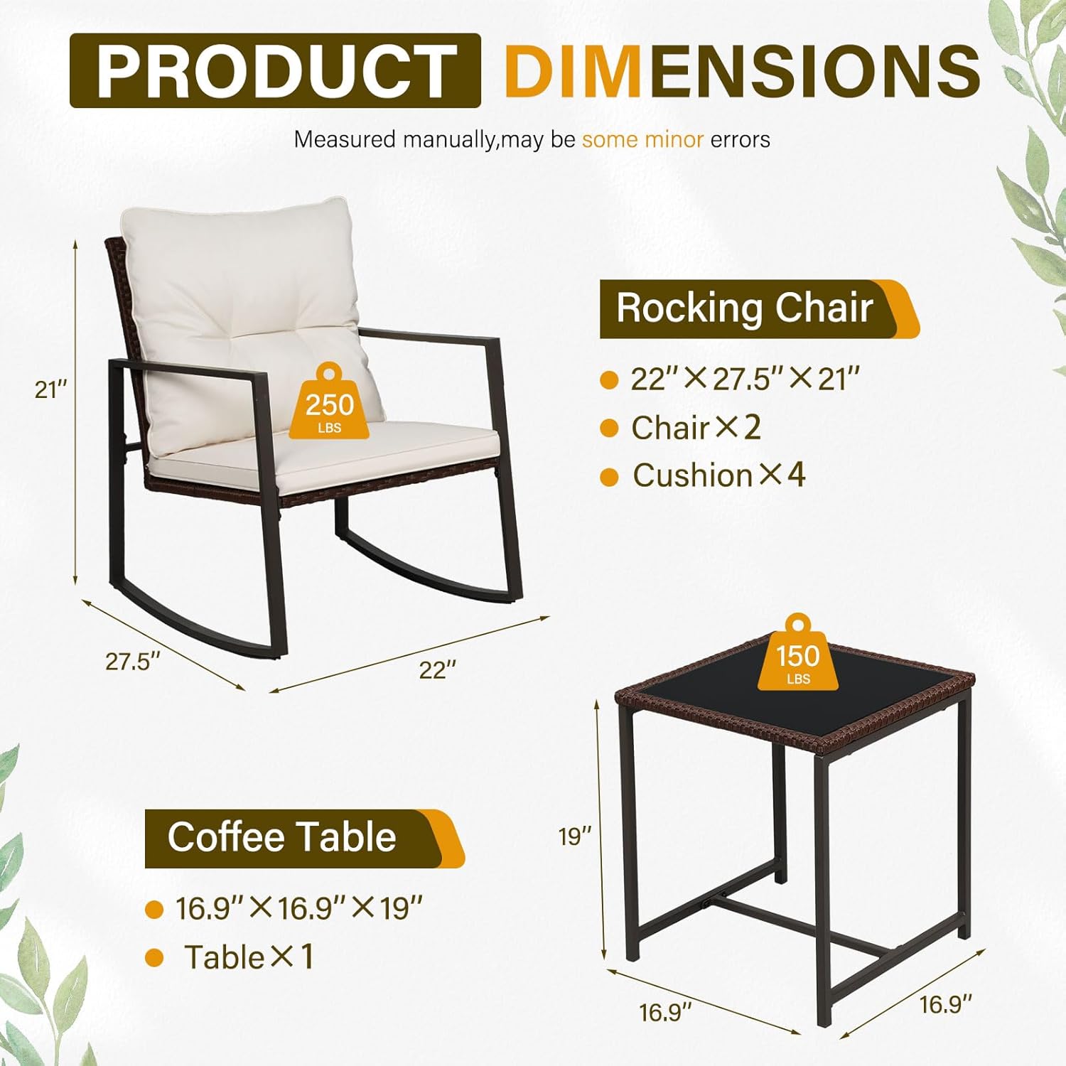 3-Piece Patio Bistro Set Outdo - Outdoor Furniture On Sale ulasan dan harga