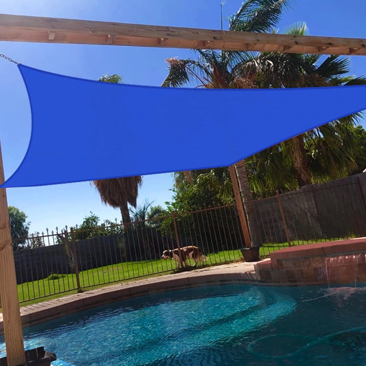 10' X 10' Sun Shade Sail Recta - Outdoor Furniture Hdpe ulasan dan harga