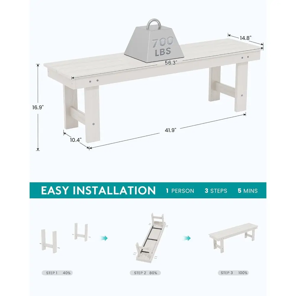 2-Person Weatherproof HDPE Out - Outdoor Furniture Hdpe ulasan dan harga