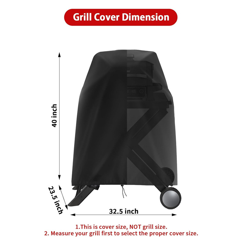 New 210D Pizza Oven Cover BBQ  - Outdoor Furniture Replacement Fabric ulasan dan harga