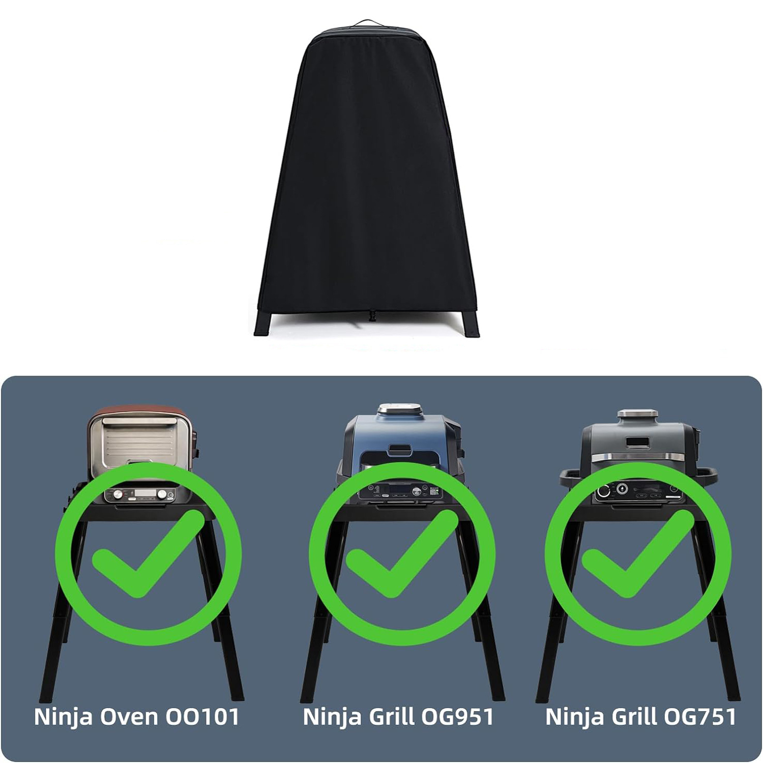 New 210D Pizza Oven Cover BBQ  - Outdoor Furniture Replacement Fabric ulasan dan harga
