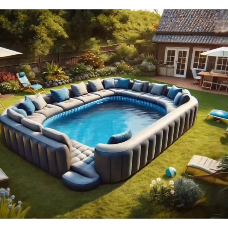 Commercial Customized Inflatab - Outdoor Furniture For Pool ulasan dan harga