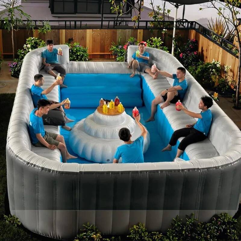 Commercial Customized Inflatab - Outdoor Furniture For Pool ulasan dan harga
