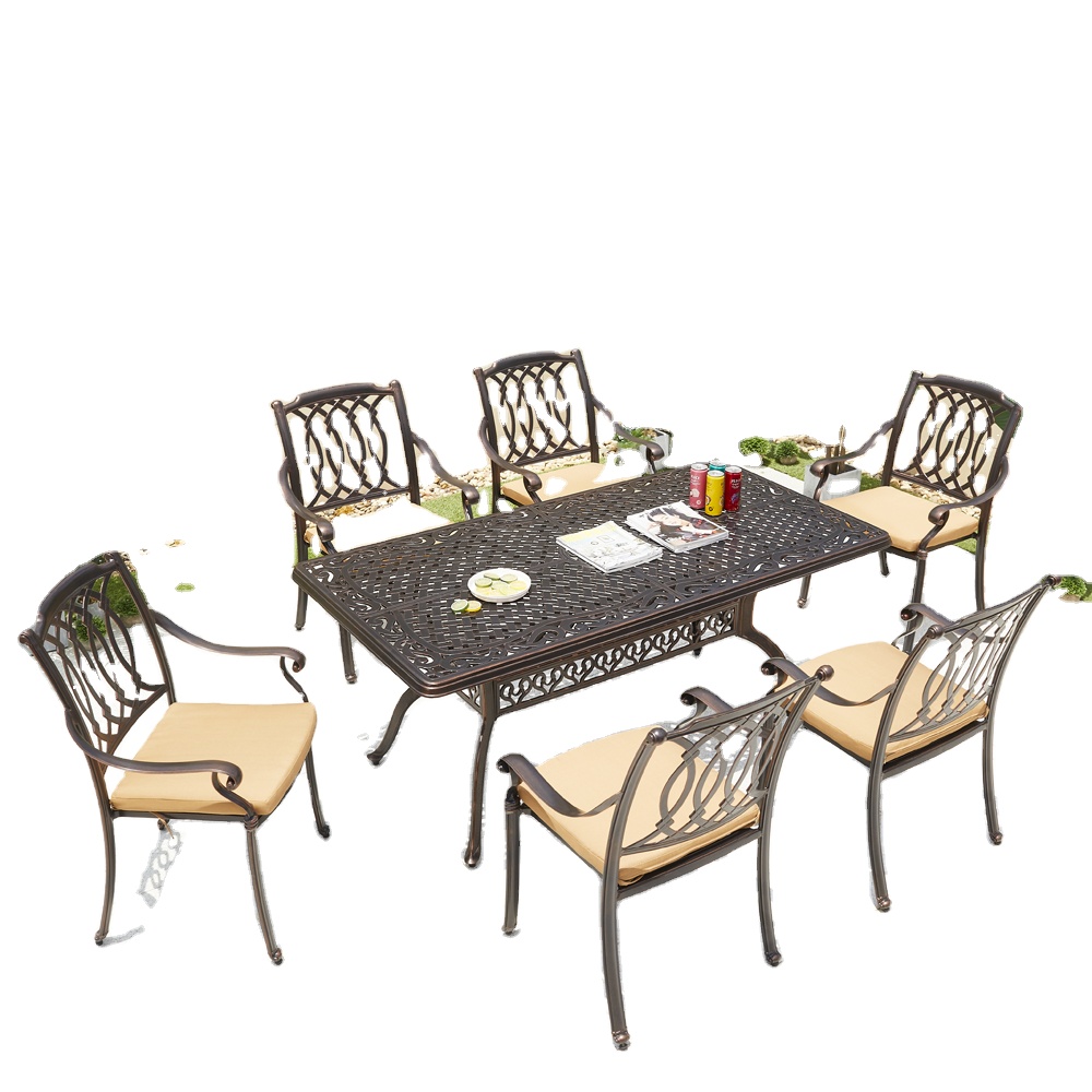 Modern Style Cast Aluminum Gar - Outdoor Furniture From China ulasan dan harga