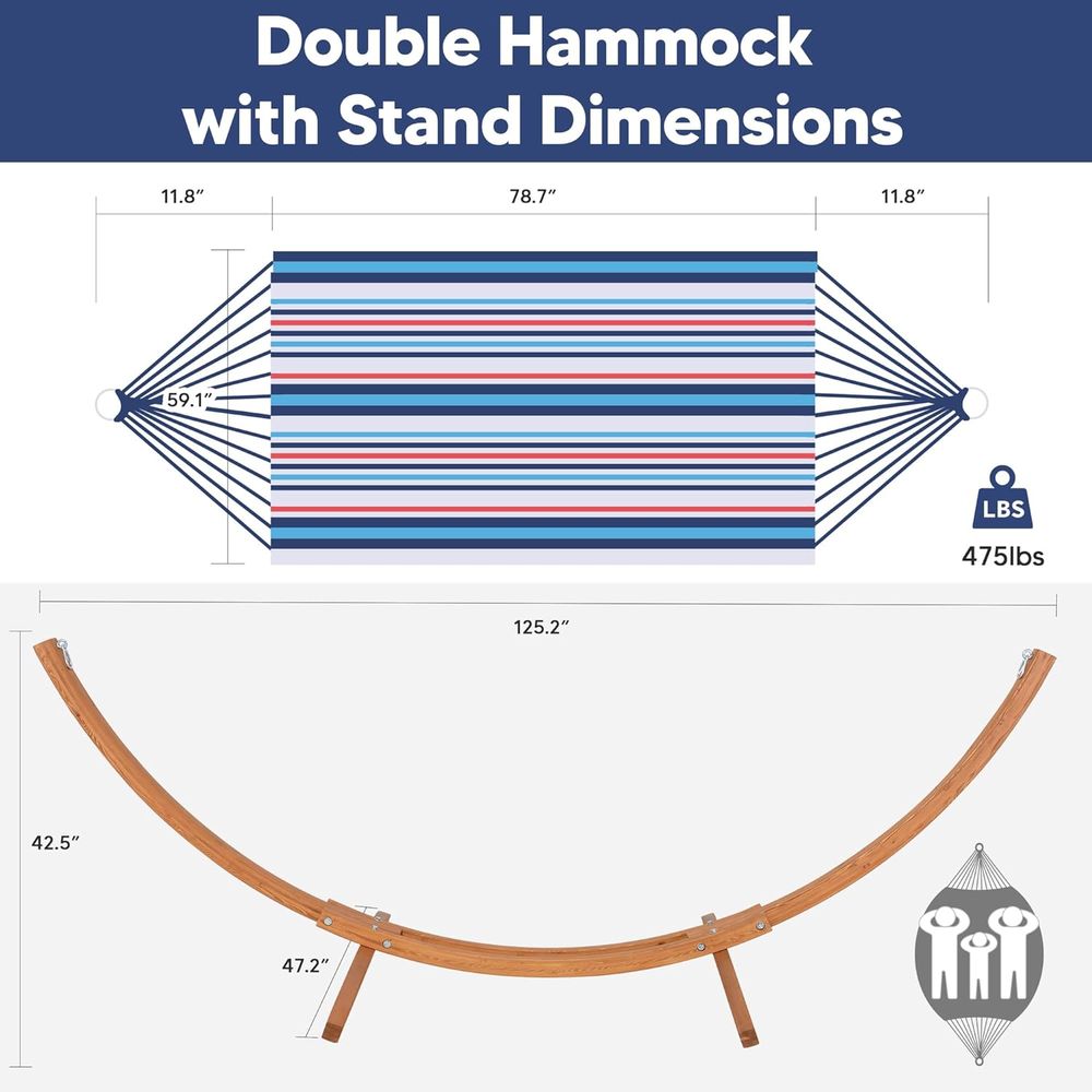 Outdoor Hammock with Stand Inc - Hammock With Stand ulasan dan harga