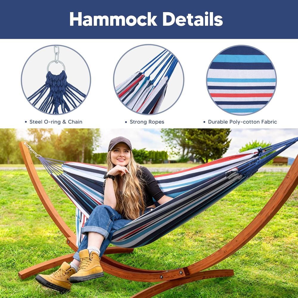 Outdoor Hammock with Stand Inc - Hammock With Stand ulasan dan harga