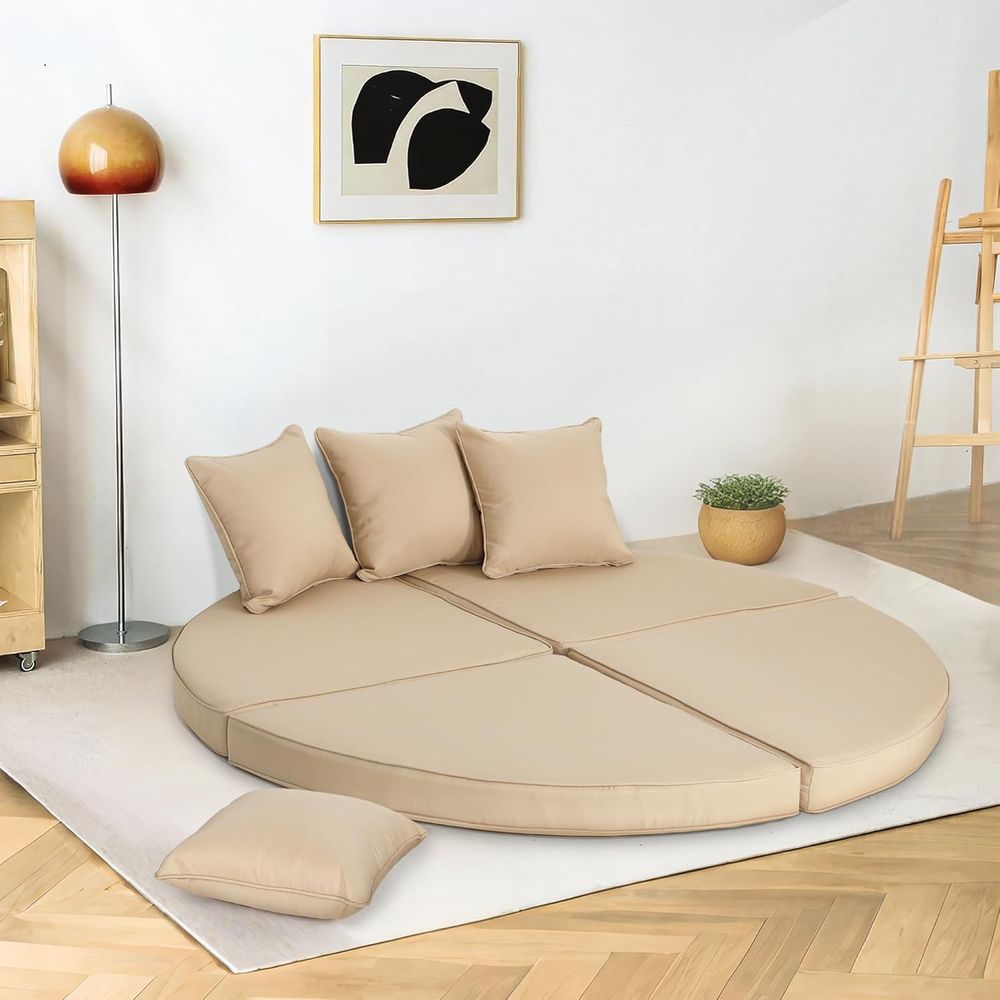 66 Inch Outdoor Patio Bed Roun - Outdoor Furniture Replacement Fabric ulasan dan harga