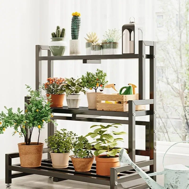 Tiered Display Plant Rack Shel - Outdoor Furniture On Sale ulasan dan harga