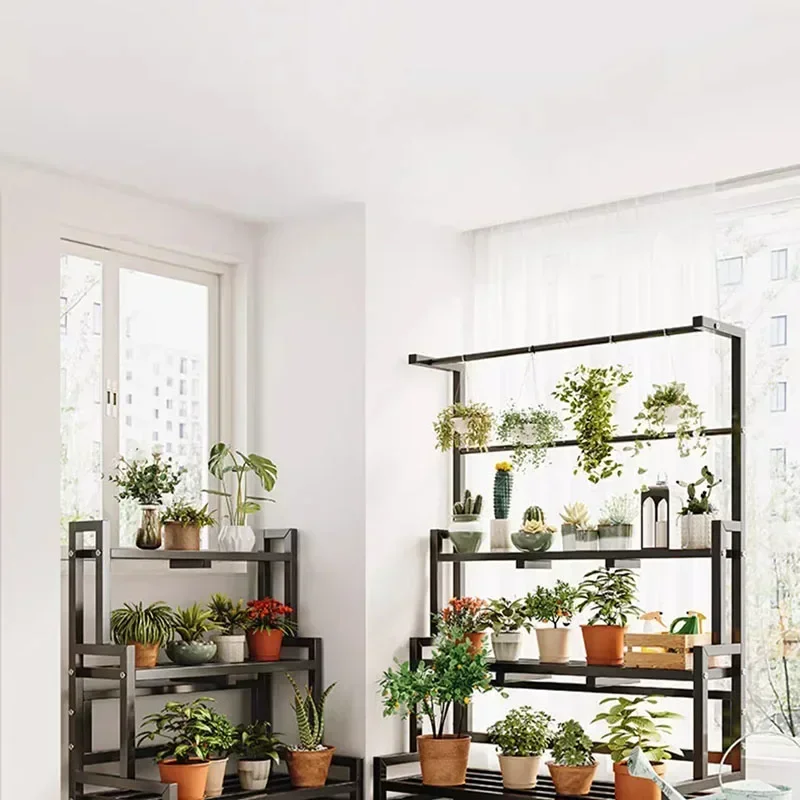 Tiered Display Plant Rack Shel - Outdoor Furniture On Sale ulasan dan harga