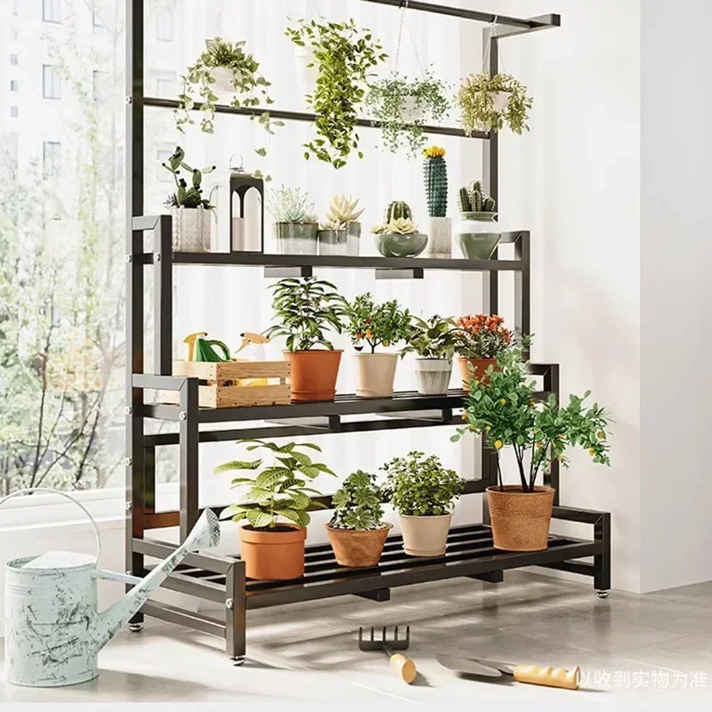 Tiered Display Plant Rack Shel - Outdoor Furniture On Sale ulasan dan harga