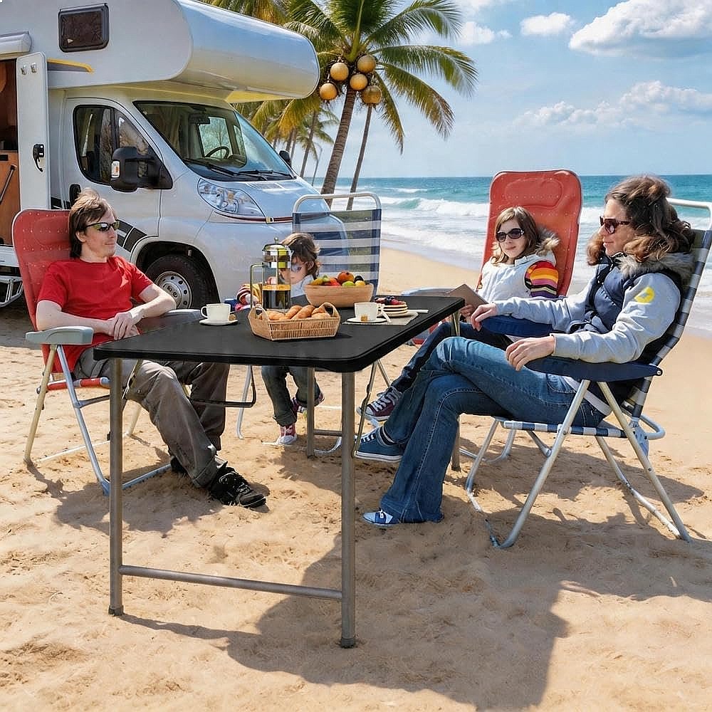 YITAHOME 6FT Folding Table Hea - Outdoor Furniture Hdpe ulasan dan harga