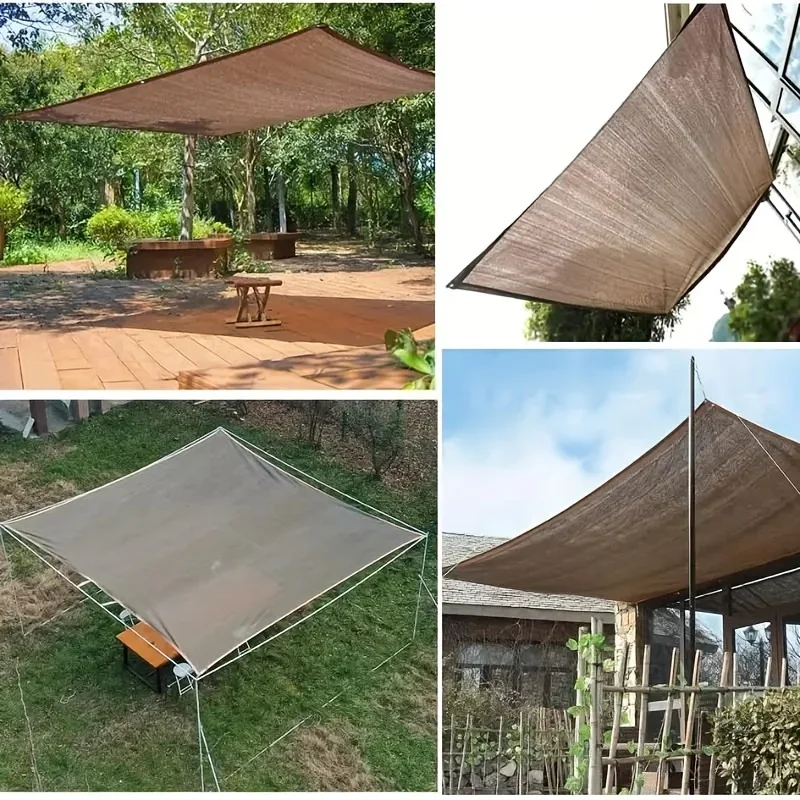 UV Protection Brown PE Shade C - Outdoor Furniture Hdpe ulasan dan harga