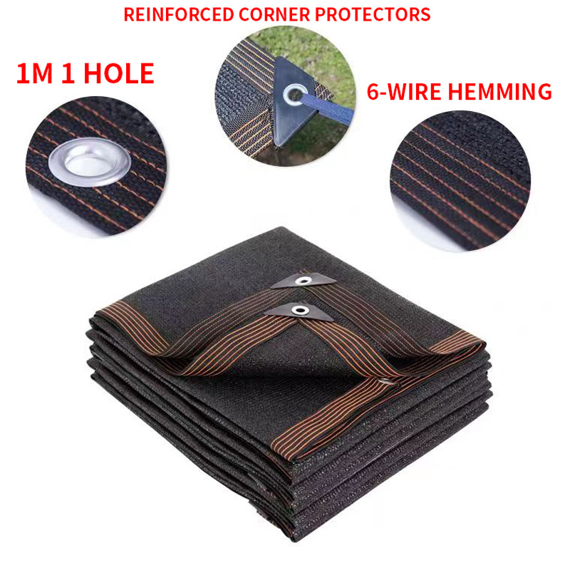 12PIN Black Sunshade Net Shadi - Outdoor Furniture Hdpe ulasan dan harga